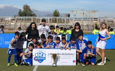 Establecimientos municipales de Puente Alto participaron en la XVIII versión de la Copa PF